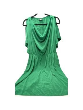 Green Mossimo Dress Plus Size No Size Tag Women’s Casual Stylish Dress